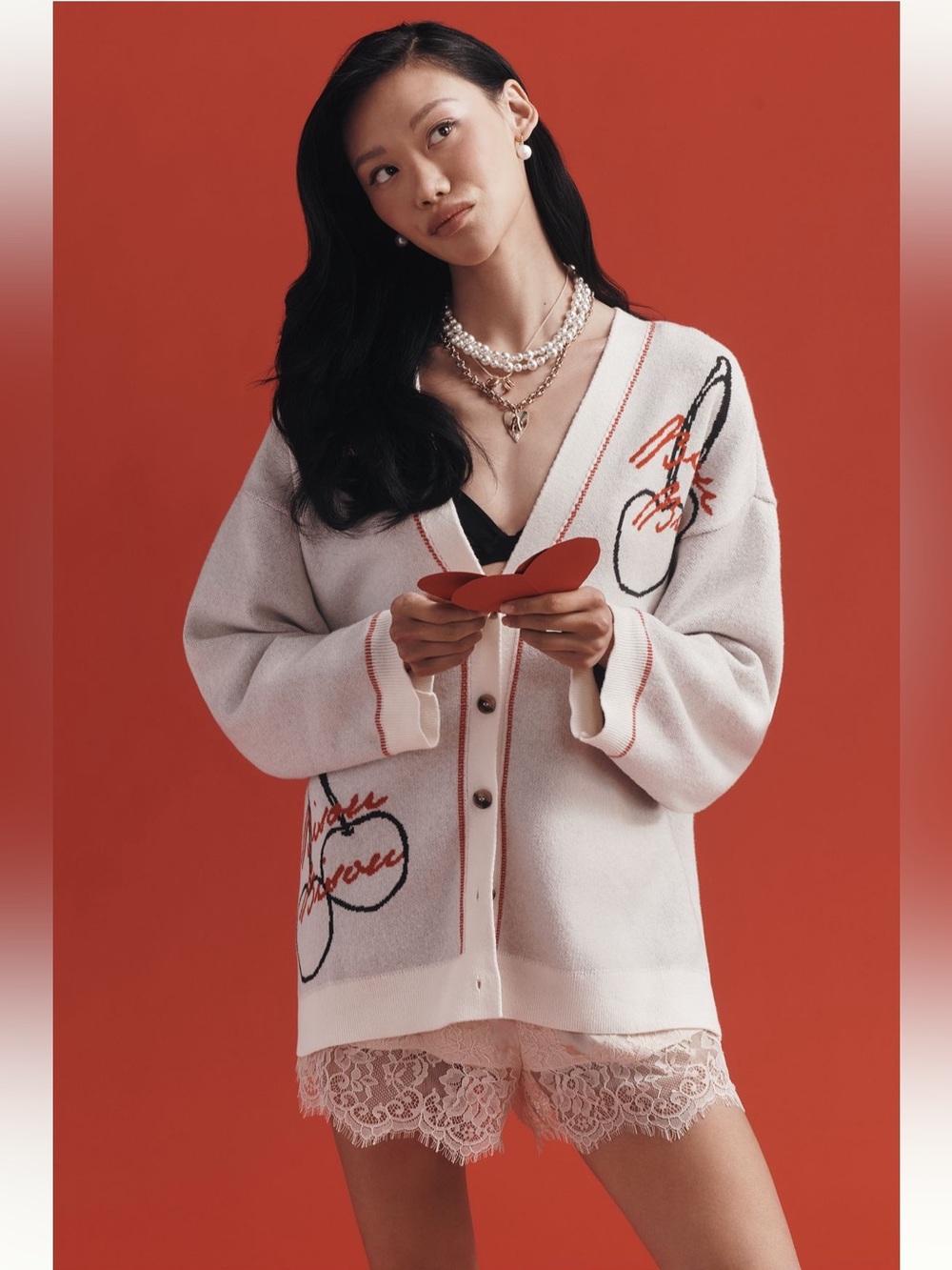 NWT Anthropologie LyreBird x Jordan Nickson Cardigan